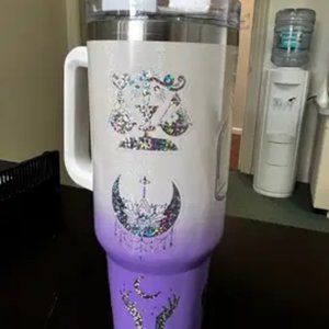 Large Capacity Water Tumbler With Straw